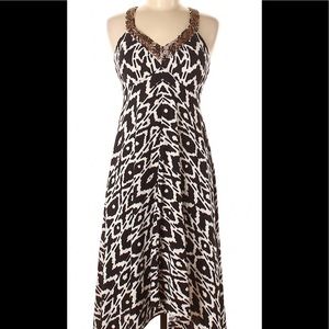 INC A-line Animal Print Sleeveless Dress Sz. 1X